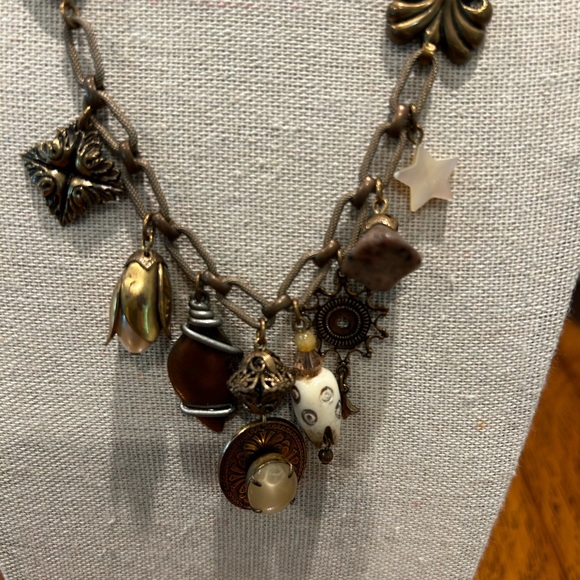 Desert Heart vintage look 18 inch necklace. - Picture 1 of 6